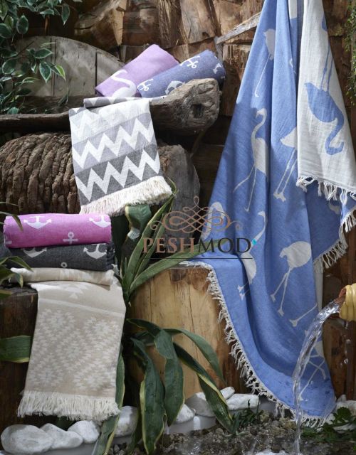 Wholesale Double Face Jacquard Peshtemal from Manufacturer